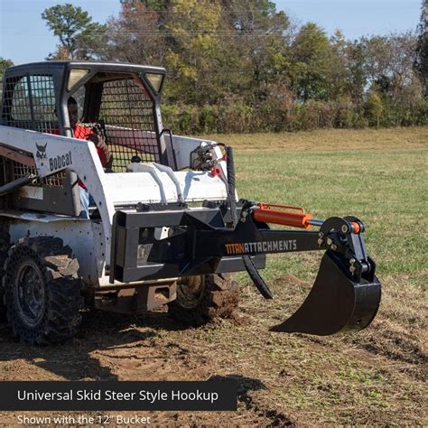 titan skid steer front hoe attachment|titan attachments location.